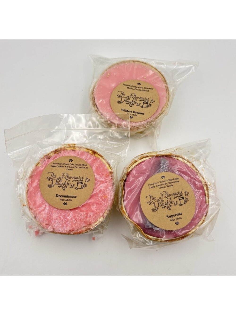 The Pharmacist’s Daughter Vendor Wax Melts 3 Pack DreamHouse Wildest Dream Super